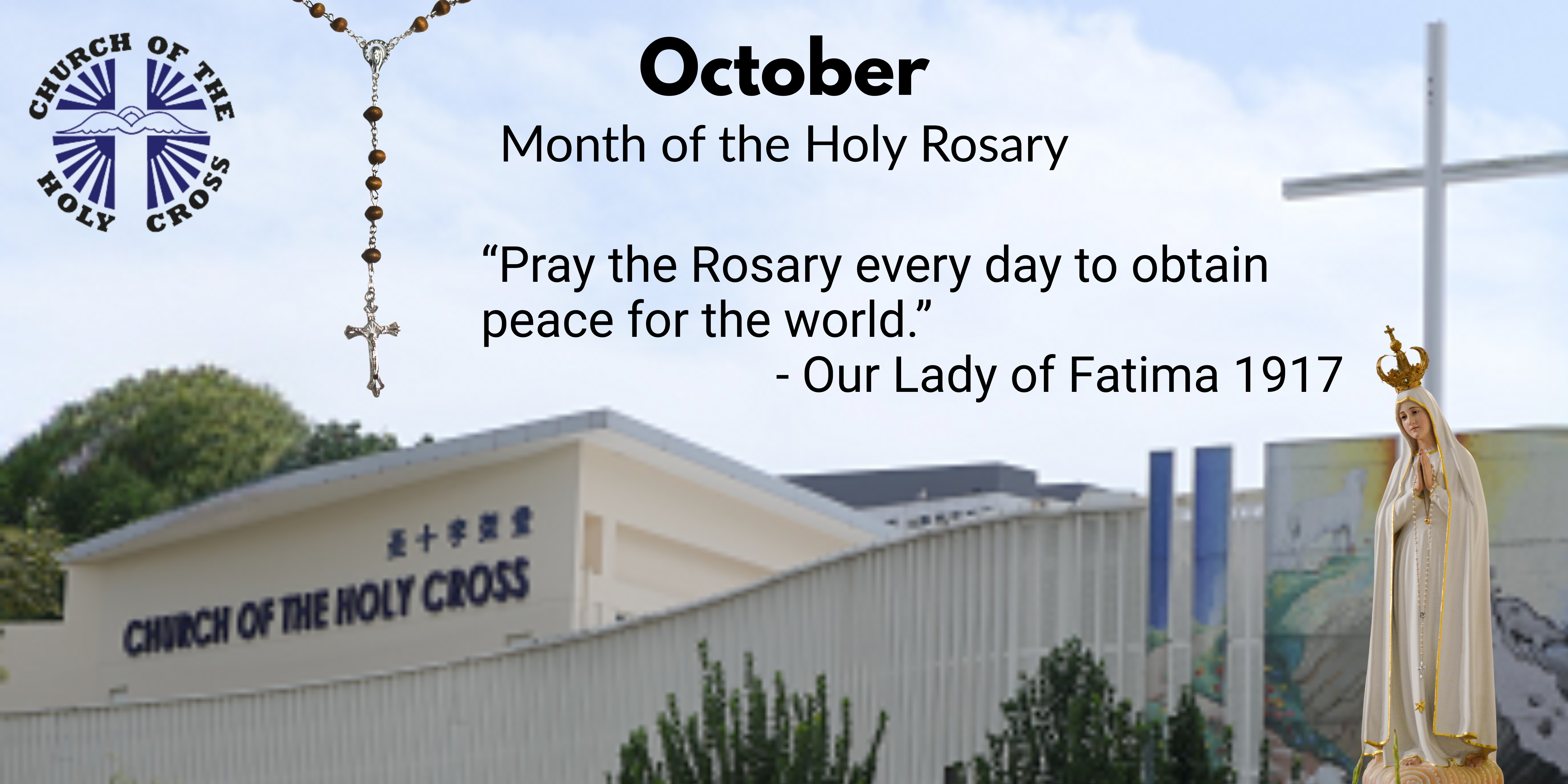 October is the Month of the Holy Rosary